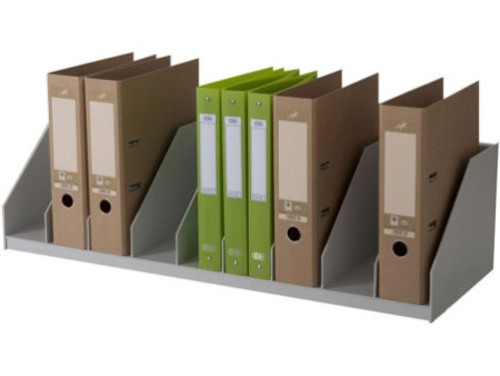 PAPERFLOW Trieur à cases fixes, 9 cases, gris