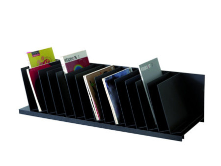 PAPERFLOW Trieur à cases inclinées, 14 cases, noir