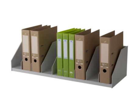 PAPERFLOW Trieur à cases fixes, 10 cases, gris
