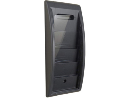 PAPERFLOW Porte-brochures mural Quick fit, A4, anthracite
