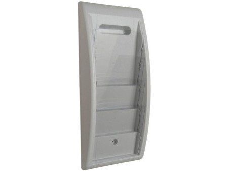 PAPERFLOW Porte-brochures mural Quick fit, A4, anthracite
