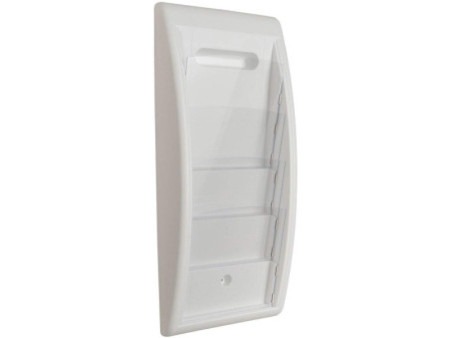 PAPERFLOW Porte-brochures mural Quick fit, A4, anthracite