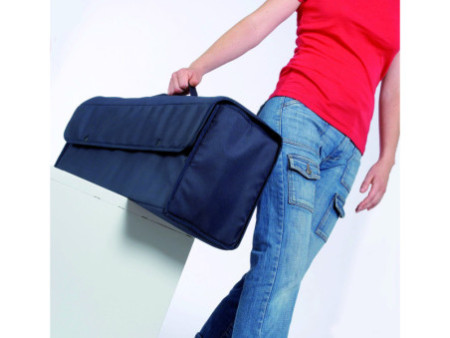 PAPERFLOW Porte-brochures sur pied PLIO, 7 compartiments