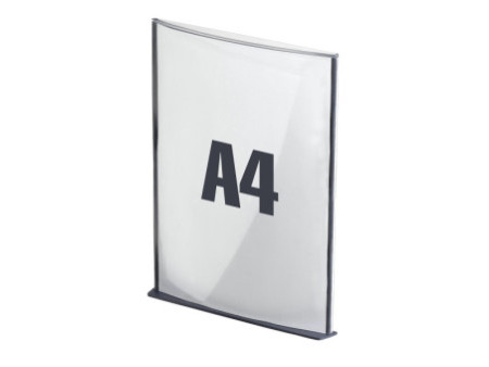 PAPERFLOW Signalétique 'Cinatur', A4, gris aluminium