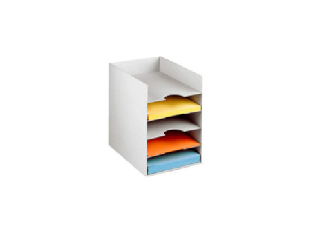 PAPERFLOW Station de tri Formularbox, 5 compartiments, gris