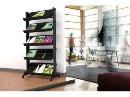 PAPERFLOW Porte-prospectus Uno easyDisplays, 5 étagères