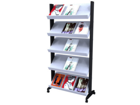 PAPERFLOW Porte-prospectus Uno easyDisplays, 5 étagères