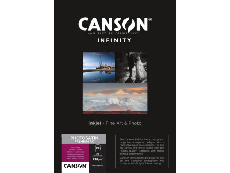 CANSON INFINITY Papier photo Photosatin Premium RC, A4