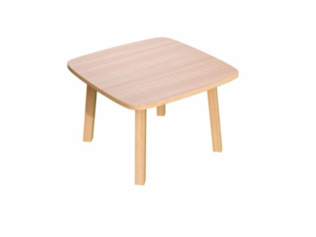 PAPERFLOW Table d'appoint WOODY, en bois massif, hêtre