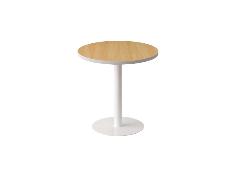 PAPERFLOW Table d'appoint easyDesk, diamètre: 600 mm, hêtre