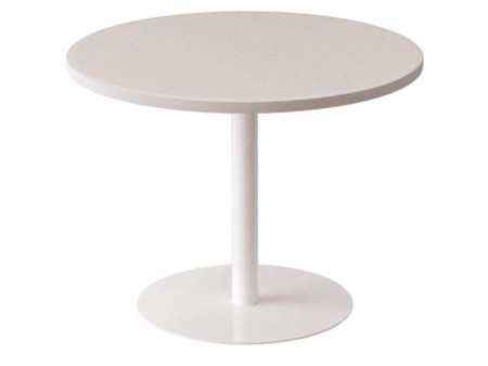 PAPERFLOW Table d'appoint easyDesk, diamètre: 800 mm, blanc