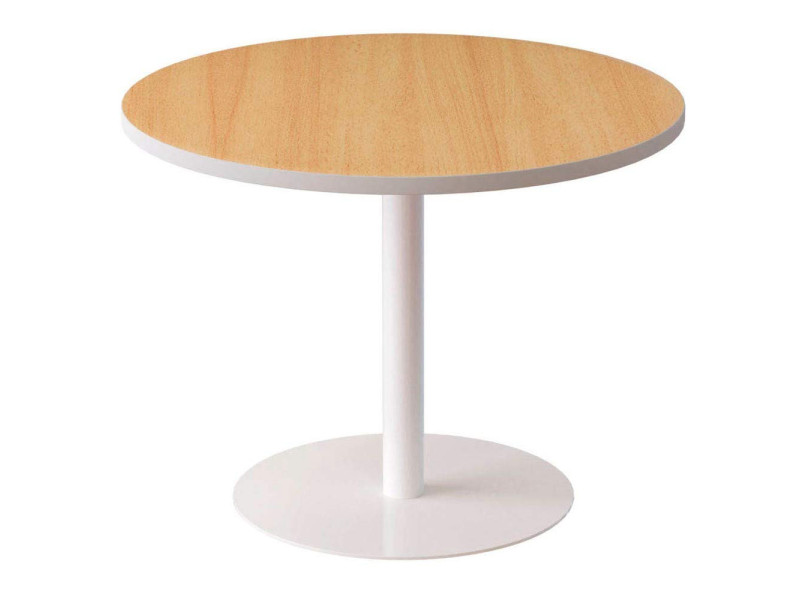 PAPERFLOW Table d'appoint easyDesk, diamètre: 800 mm, hêtre