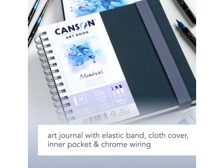 CANSON Carnet de dessin ART BOOK Montval, A5