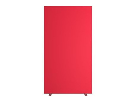 PAPERFLOW Cloison easyScreen, surface textile, rouge