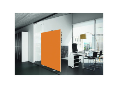 PAPERFLOW Cloison easyScreen, surface textile, orange