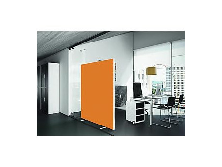 PAPERFLOW Cloison easyScreen, surface textile, orange