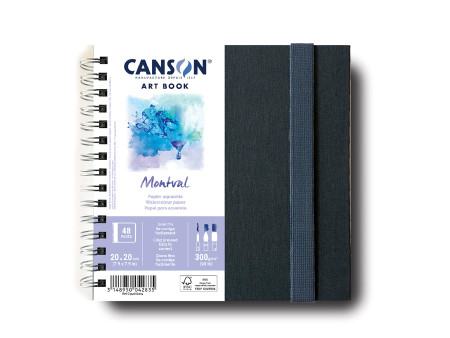 CANSON Carnet de dessin ART BOOK Montval, 200 x 200 mm