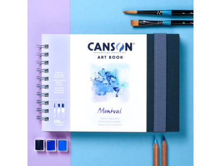 CANSON Carnet de dessin ART BOOK Montval, 200 x 200 mm