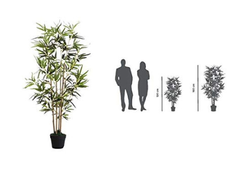 PAPERFLOW Plante artificielle 'Bambou', hauteur : 1.600 mm
