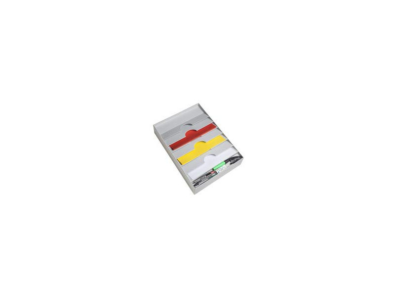 PAPERFLOW Organiseur de tiroir, 6 compartiments, gris