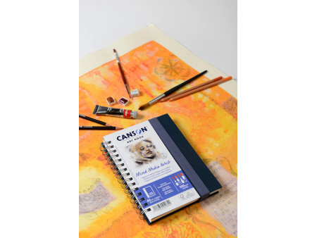 CANSON Carnet de croquis ART BOOK Mixed Média Artist, A5