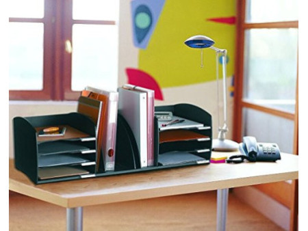 PAPERFLOW Système de rangement XL, 8 compartiments, gris