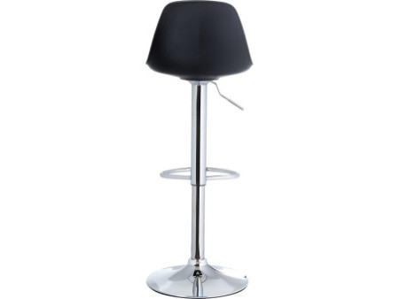 PAPERFLOW Chaise de bar 'BOBBA', ensemble de 2, noir
