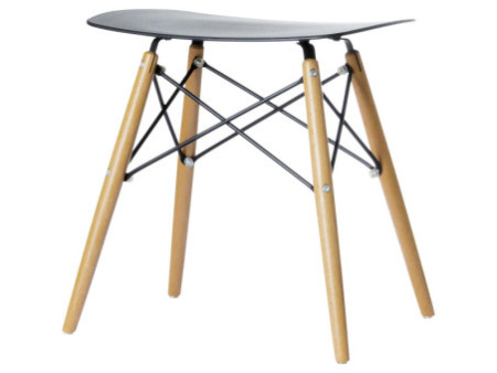 PAPERFLOW Tabouret 'SKOLL', noir