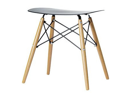 PAPERFLOW Tabouret 'SKOLL', noir