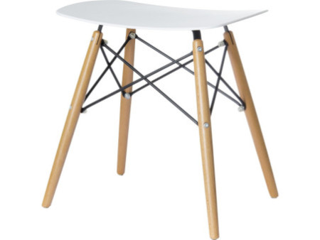 PAPERFLOW Tabouret 'SKOLL', blanc