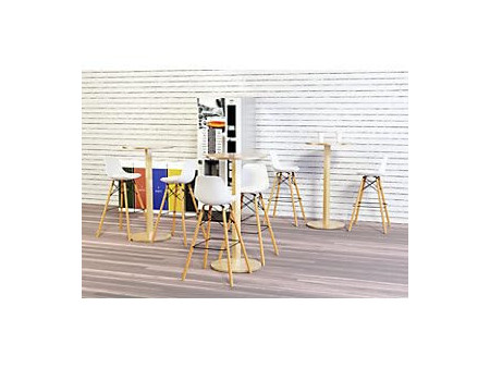 PAPERFLOW Tabouret 'SKOLL', blanc