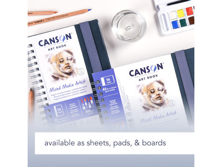 CANSON Carnet de croquis ART BOOK Mixed Média Artist, A5