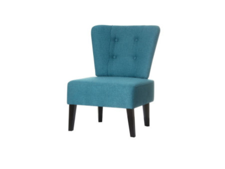 PAPERFLOW Fauteuil visiteur 'Brighton', bleu / noir