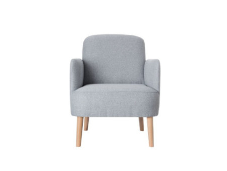 PAPERFLOW Fauteuil visiteur 'Brooks', gris