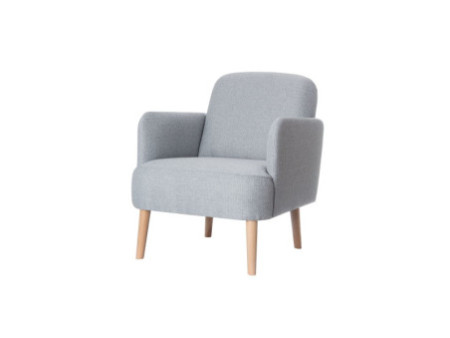 PAPERFLOW Fauteuil visiteur 'Brooks', gris