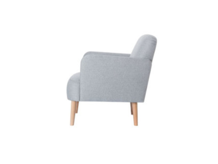PAPERFLOW Fauteuil visiteur 'Brooks', gris
