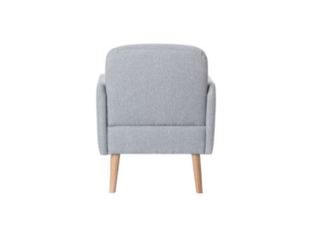 PAPERFLOW Fauteuil visiteur 'Brooks', gris