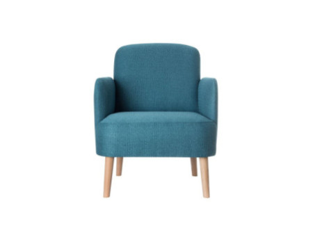 PAPERFLOW Fauteuil visiteur 'Brooks', bleu