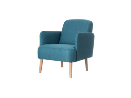 PAPERFLOW Fauteuil visiteur 'Brooks', bleu