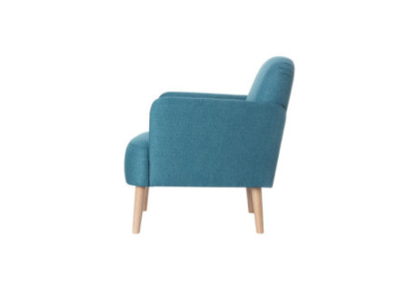 PAPERFLOW Fauteuil visiteur 'Brooks', bleu
