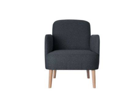 PAPERFLOW Fauteuil visiteur 'Brooks', anthracite