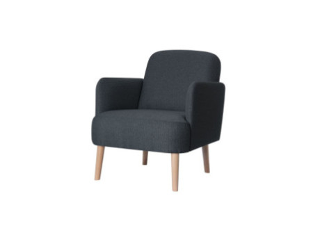 PAPERFLOW Fauteuil visiteur 'Brooks', anthracite