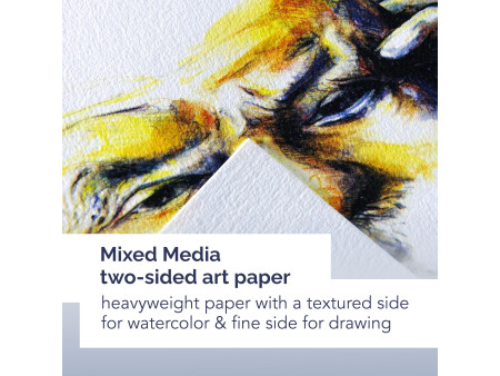 CANSON Carnet de croquis ART BOOK Mixed Média Artist, A4