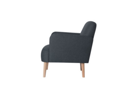 PAPERFLOW Fauteuil visiteur 'Brooks', anthracite