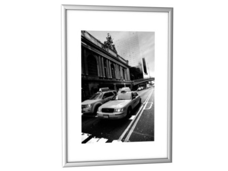 PAPERFLOW Cadre photo en aluminium, A4, argent