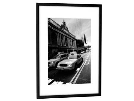 PAPERFLOW Cadre photo en aluminium, A4, noir