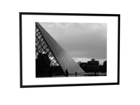 PAPERFLOW Cadre photo en aluminium, A3, noir
