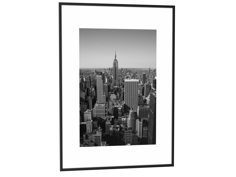 PAPERFLOW Cadre photo en aluminium, A2, noir