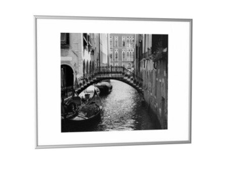 PAPERFLOW Cadre photo en aluminium, (L)400x(H)500 mm, argent