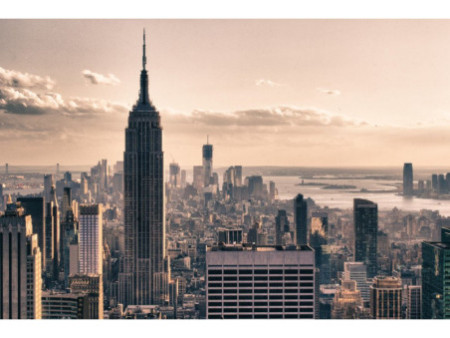 PAPERFLOW Poster mural 'Hiver à New York', en plexiglas
